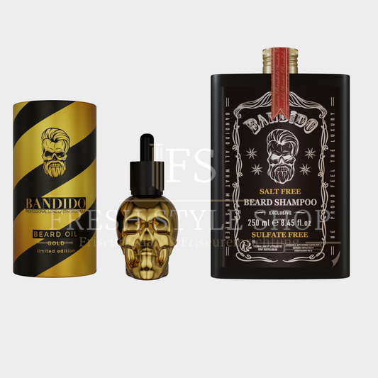 SPARSET Bandido Bartpflege Set - Bart Öl / Bart Shampoo ( Sorte Auswählbar )