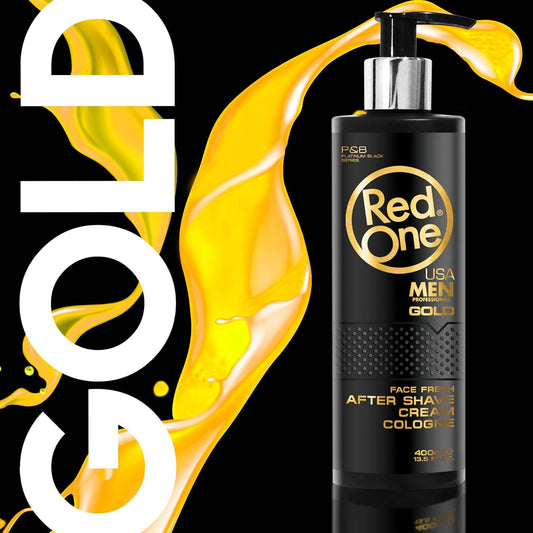 RedOne Aftershave Cream Cologne 400ml Gold 4