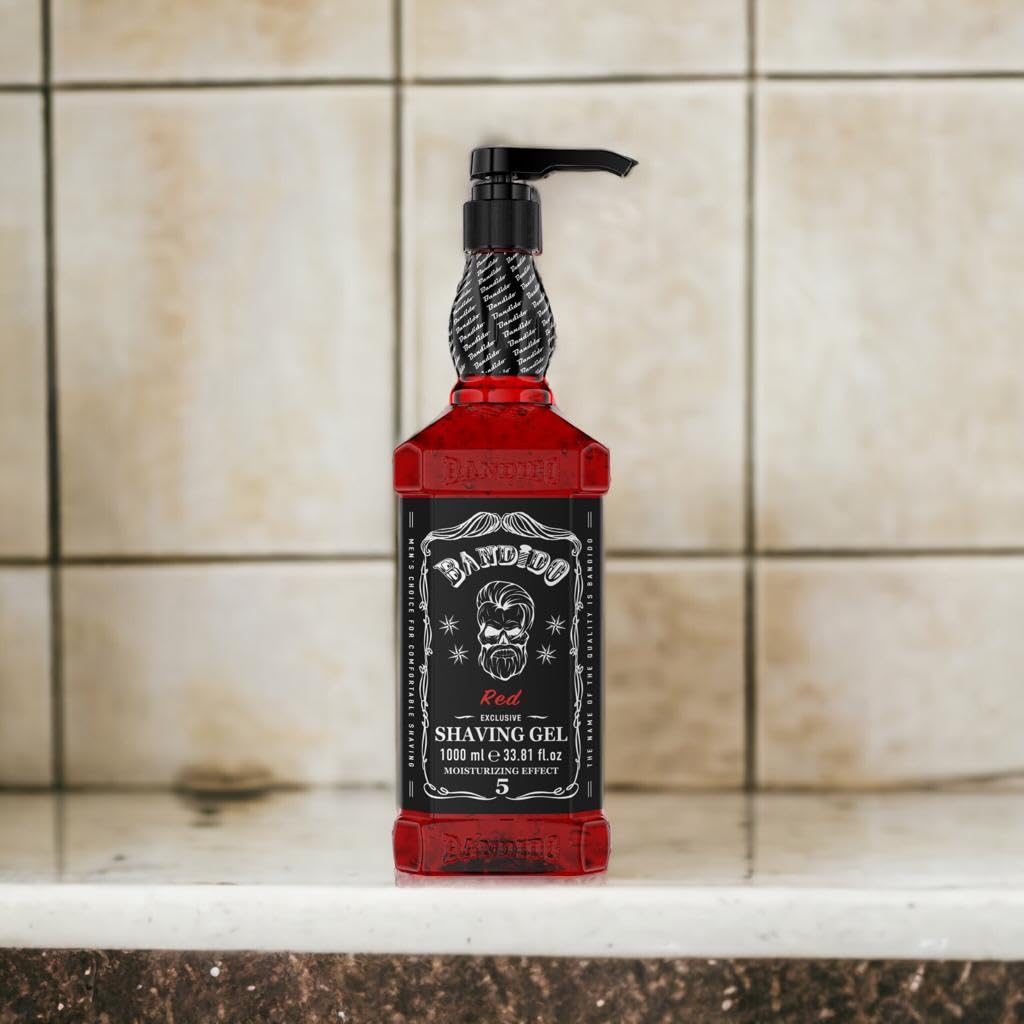Bandido Shaving Gel 1000ml Red 5