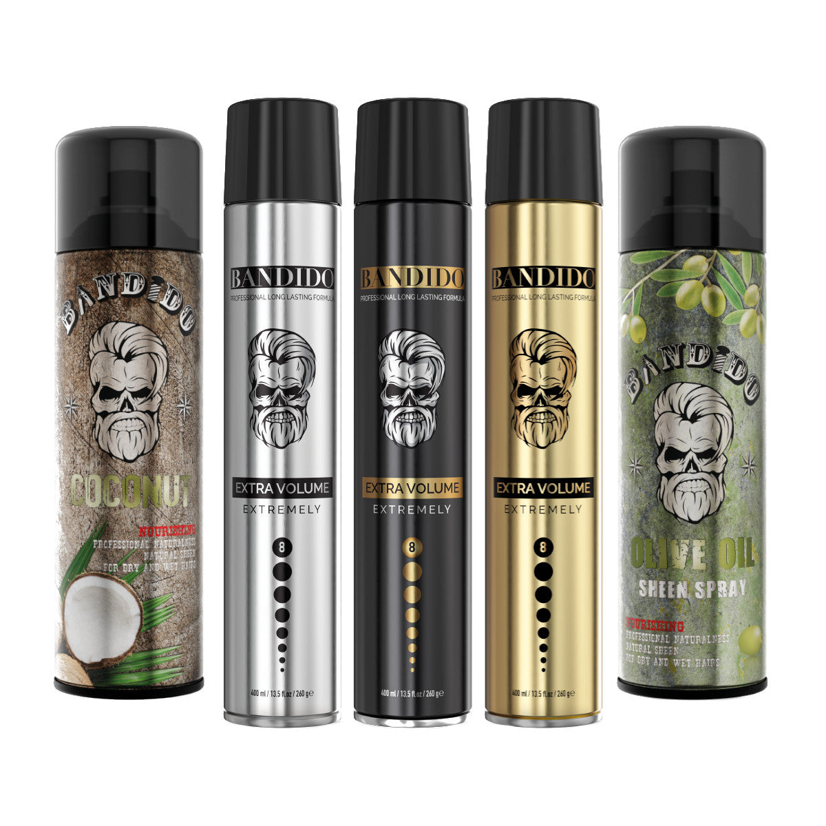 Bandido Haarspray 400ml & 500ml Sorten