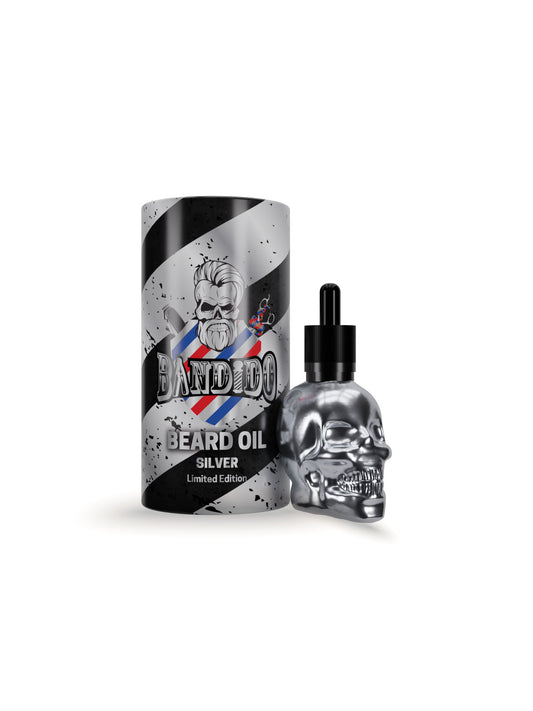 Bandido Bart Öl 40ml Silver 1