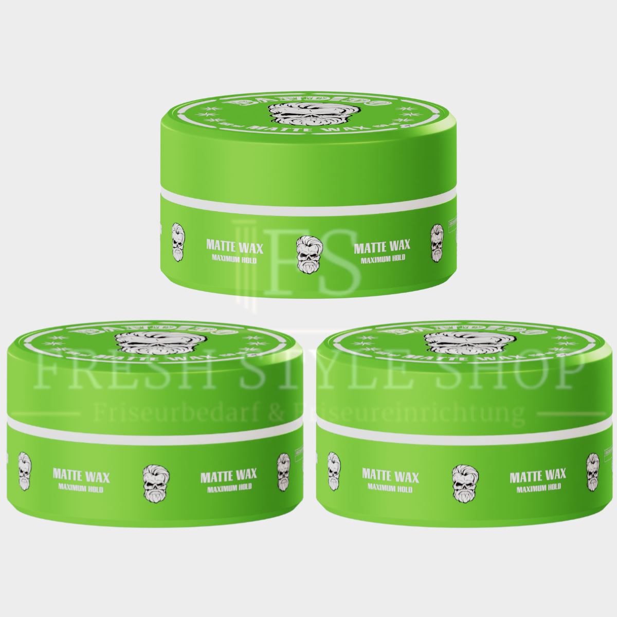 3 x Bandido Haar Wax 150ml Matte