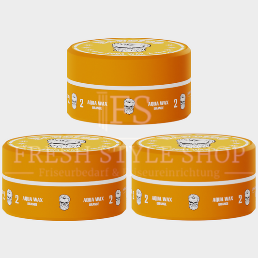 3 x Bandido Haar Wax 150ml Orange