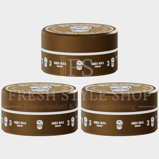 3 x Bandido Haar Wax 150ml Brown