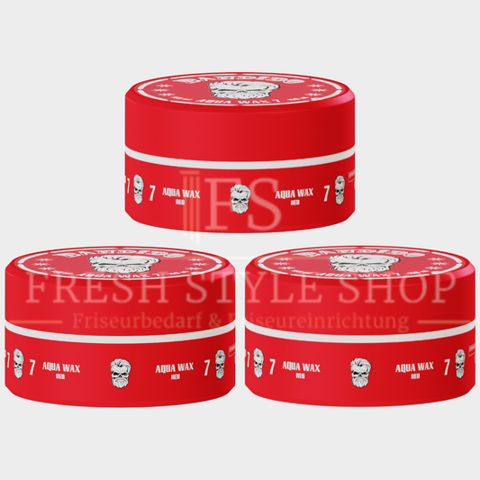 3 x Bandido Haar Wax 150ml Red