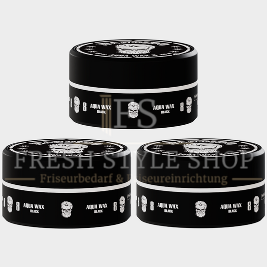 3 x Bandido Haar Wax 150ml Black