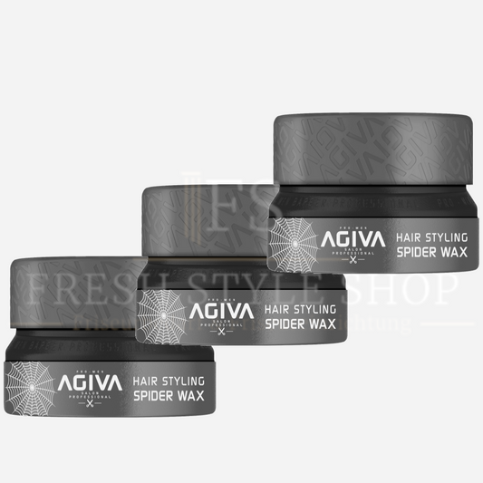 3x AGIVA Haarwachs Spider 155ml