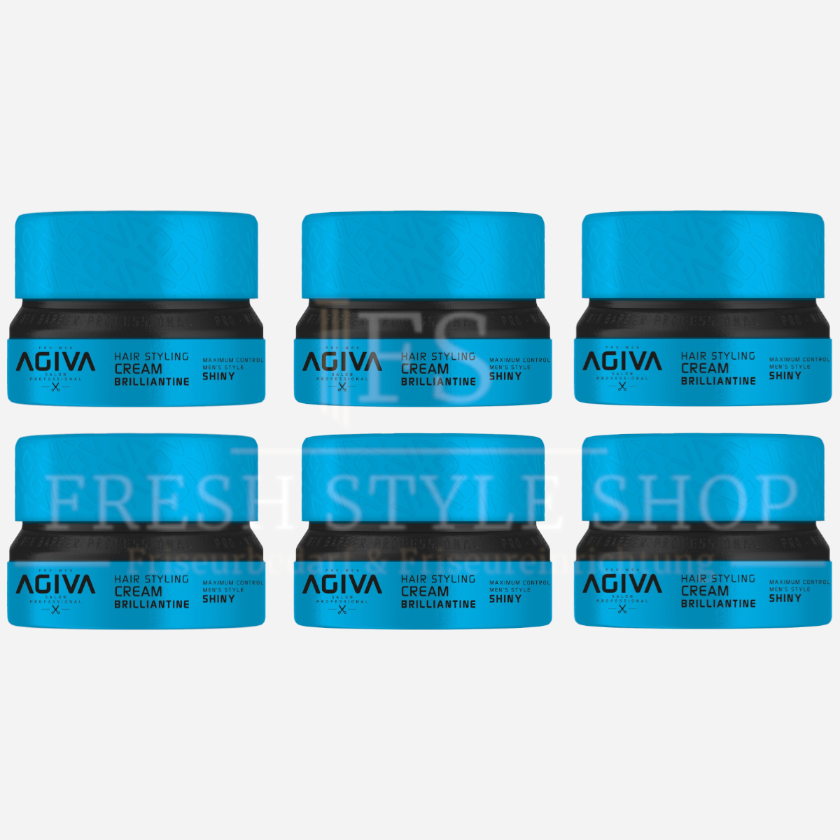 6x AGIVA Brilliantine 155ml
