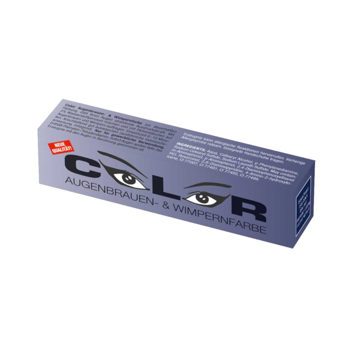 Comair Color Augenbrauen und Wimpernfarbe 15ml Blauschwarz