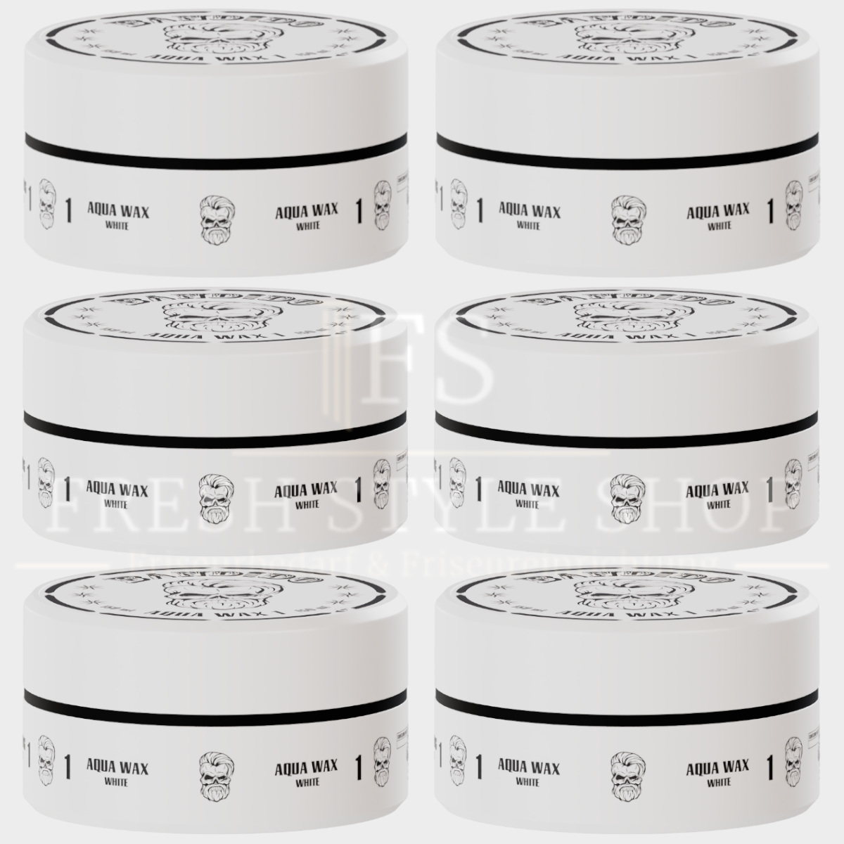 6 x Bandido Haar Wax 150ml Bright White