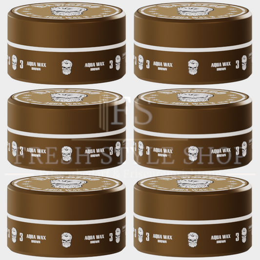 6 x Bandido Haar Wax 150ml Brown