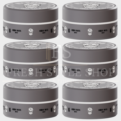 6 x Bandido Haar Wax 150ml Gray