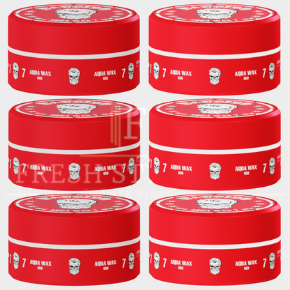 6 x Bandido Haar Wax 150ml Red