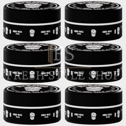 6 x Bandido Haar Wax 150ml Black