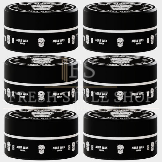 6 x Bandido Haar Wax 150ml Black