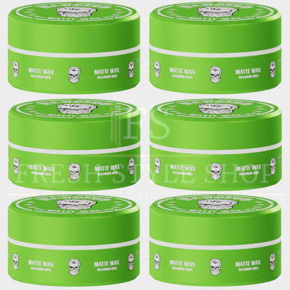 6 x Bandido Haar Wax 150ml Matte