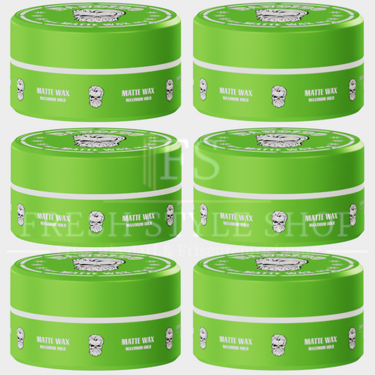 6 x Bandido Haar Wax 150ml Matte
