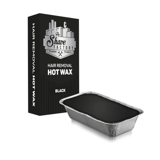 The Shave Factory Hair Removal Hot Wax 500g Black