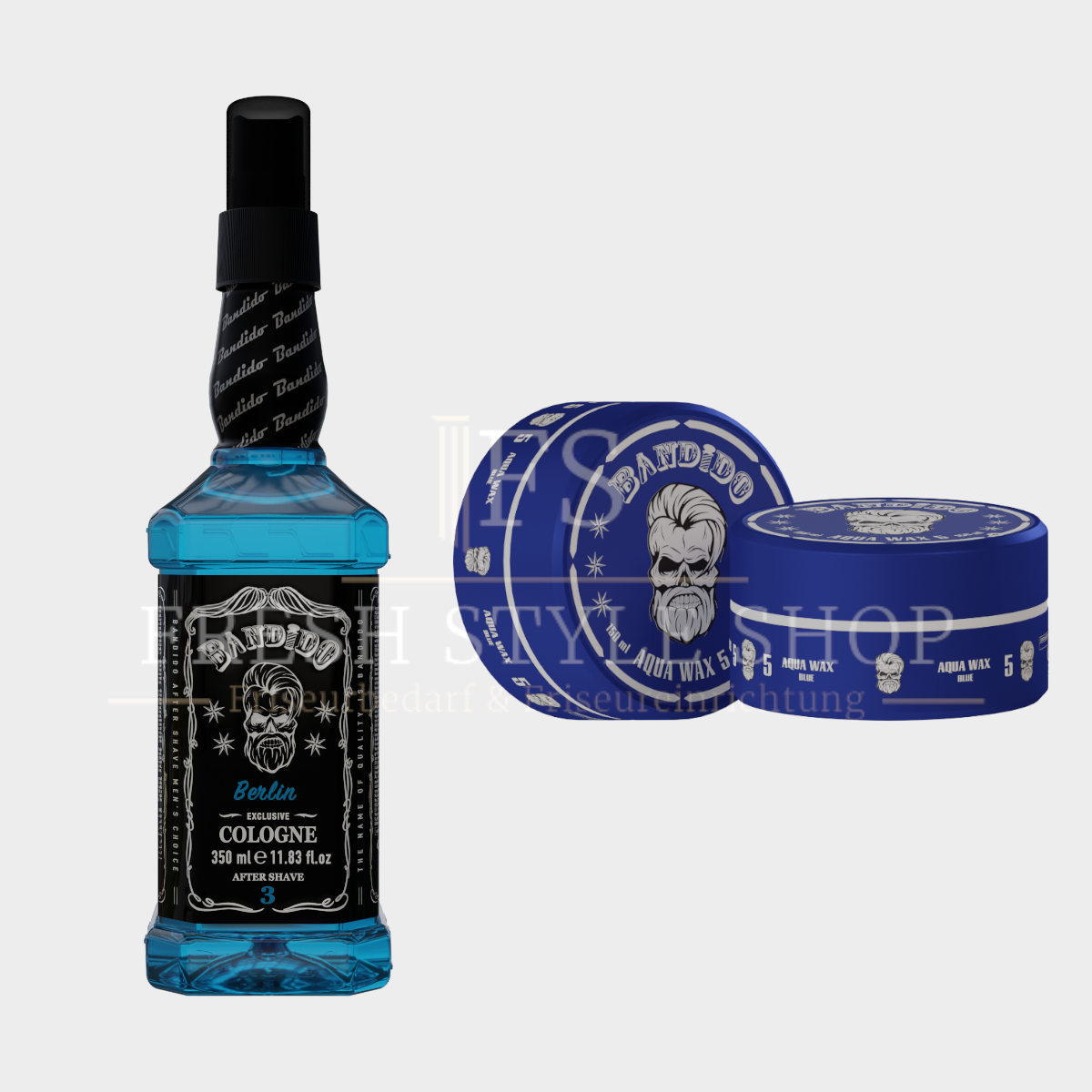 SPARSET Bandido After Shave Cologne 350ml + Aqua Haarwachs 150ml ( Sorten Auswählbar )