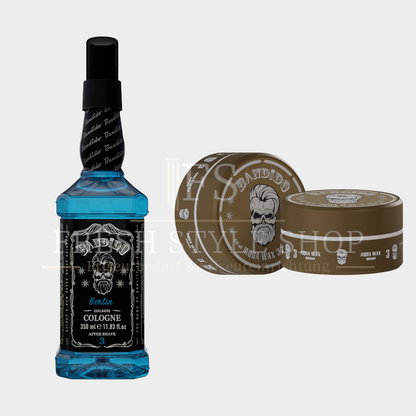 SPARSET Bandido After Shave Cologne 350ml + Aqua Haarwachs 150ml ( Sorten Auswählbar )