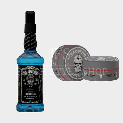 SPARSET Bandido After Shave Cologne 350ml + Aqua Haarwachs 150ml ( Sorten Auswählbar )