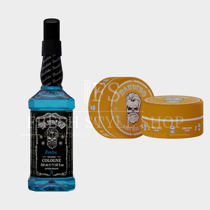 SPARSET Bandido After Shave Cologne 350ml + Aqua Haarwachs 150ml ( Sorten Auswählbar )