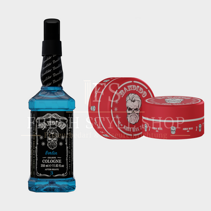SPARSET Bandido After Shave Cologne 350ml + Aqua Haarwachs 150ml ( Sorten Auswählbar )