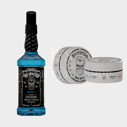 SPARSET Bandido After Shave Cologne 350ml + Aqua Haarwachs 150ml ( Sorten Auswählbar )