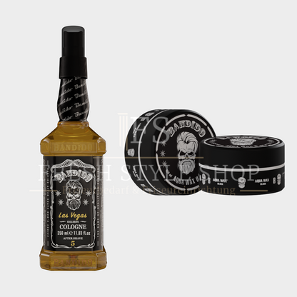 SPARSET Bandido After Shave Cologne 350ml + Aqua Haarwachs 150ml ( Sorten Auswählbar )