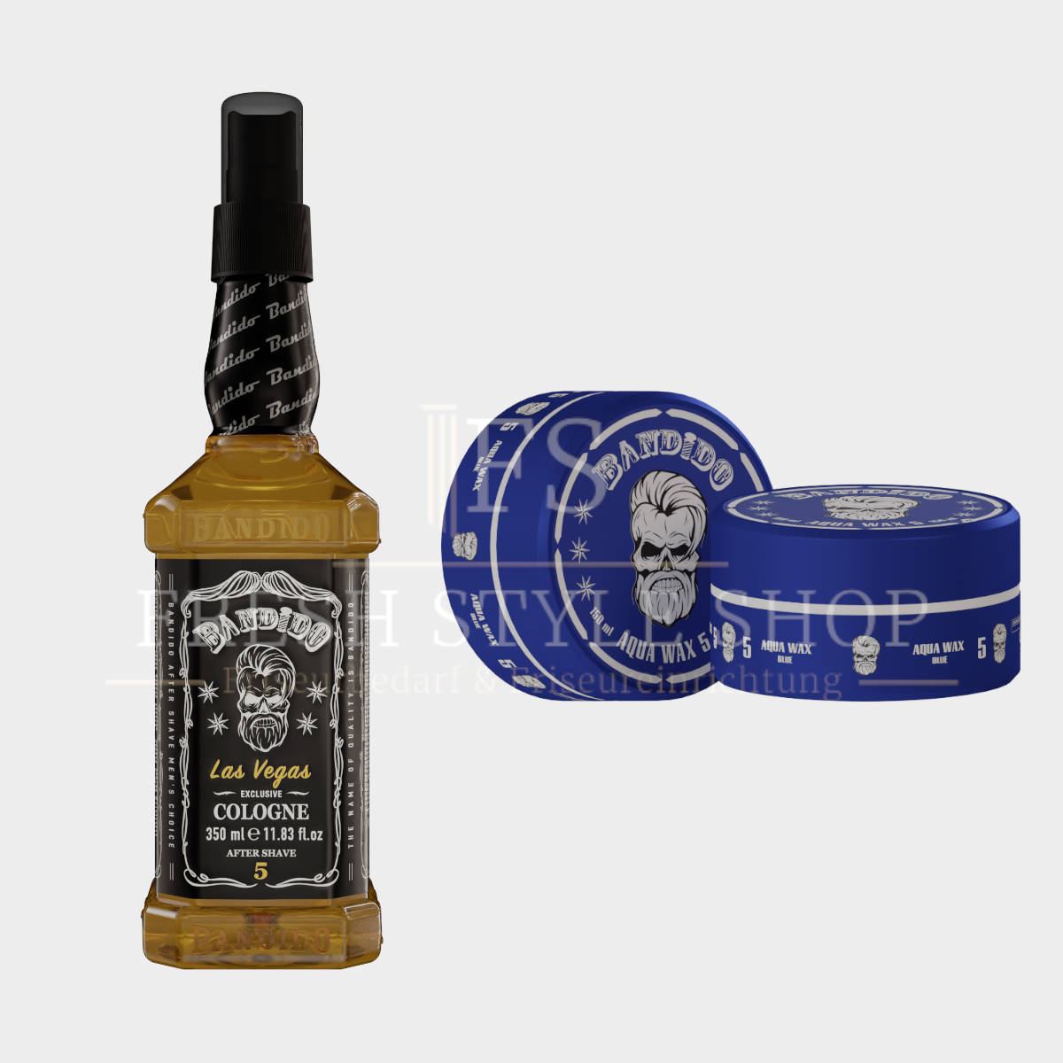 SPARSET Bandido After Shave Cologne 350ml + Aqua Haarwachs 150ml ( Sorten Auswählbar )