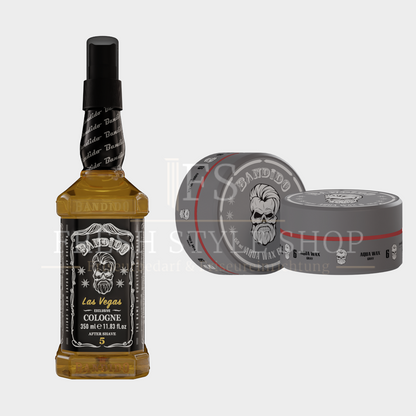 SPARSET Bandido After Shave Cologne 350ml + Aqua Haarwachs 150ml ( Sorten Auswählbar )