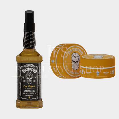 SPARSET Bandido After Shave Cologne 350ml + Aqua Haarwachs 150ml ( Sorten Auswählbar )