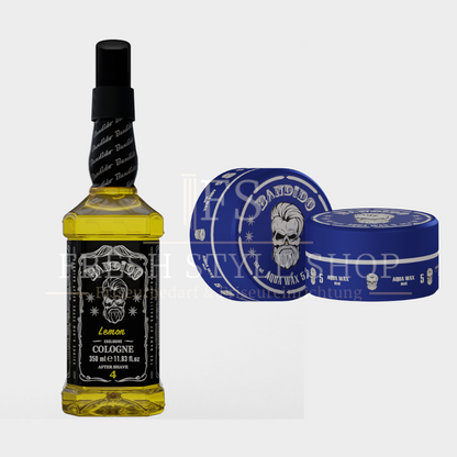 SPARSET Bandido After Shave Cologne 350ml + Aqua Haarwachs 150ml ( Sorten Auswählbar )