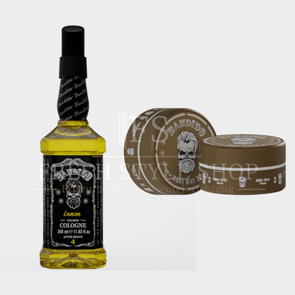 SPARSET Bandido After Shave Cologne 350ml + Aqua Haarwachs 150ml ( Sorten Auswählbar )