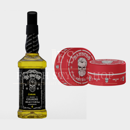 SPARSET Bandido After Shave Cologne 350ml + Aqua Haarwachs 150ml ( Sorten Auswählbar )