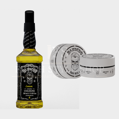SPARSET Bandido After Shave Cologne 350ml + Aqua Haarwachs 150ml ( Sorten Auswählbar )