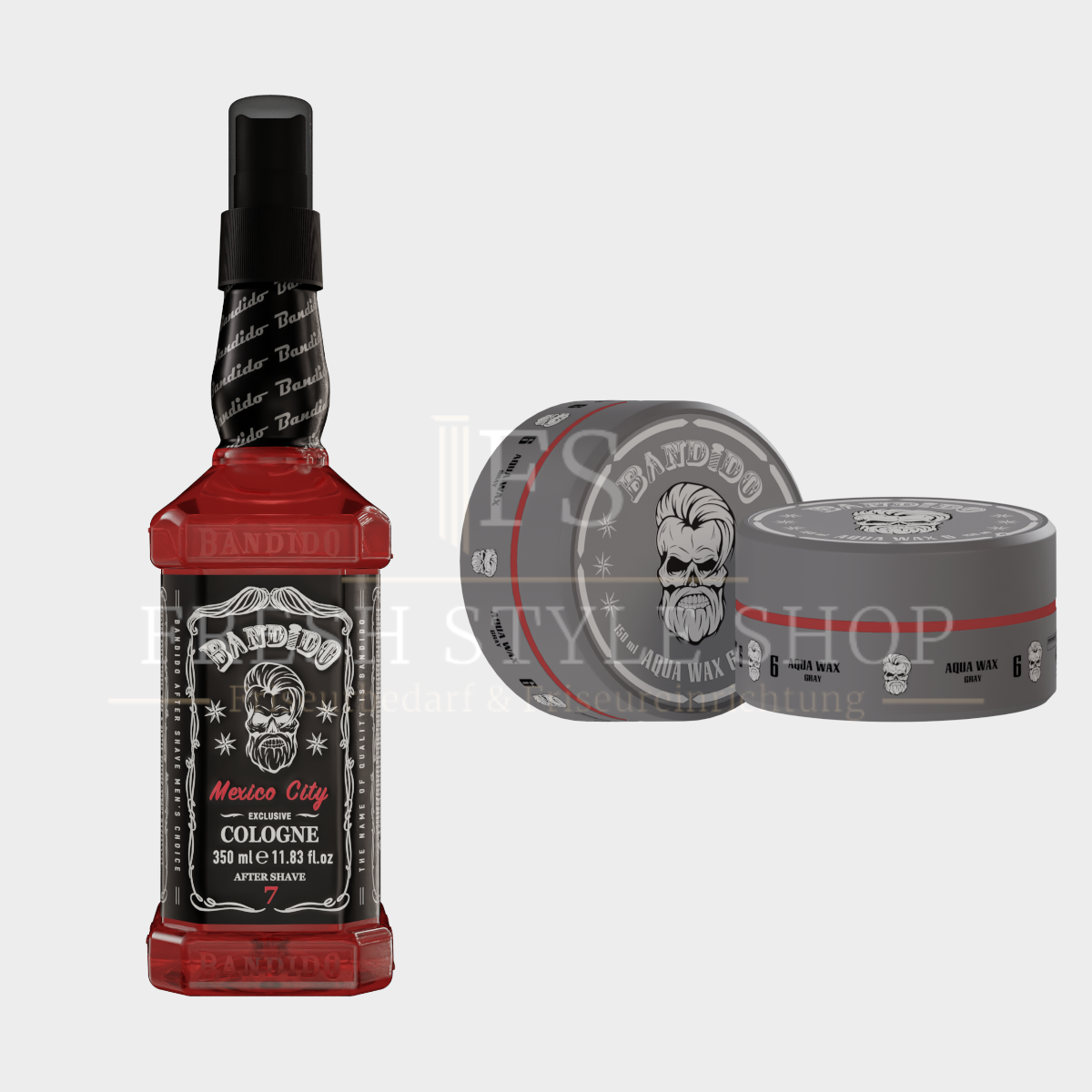 SPARSET Bandido After Shave Cologne 350ml + Aqua Haarwachs 150ml ( Sorten Auswählbar )