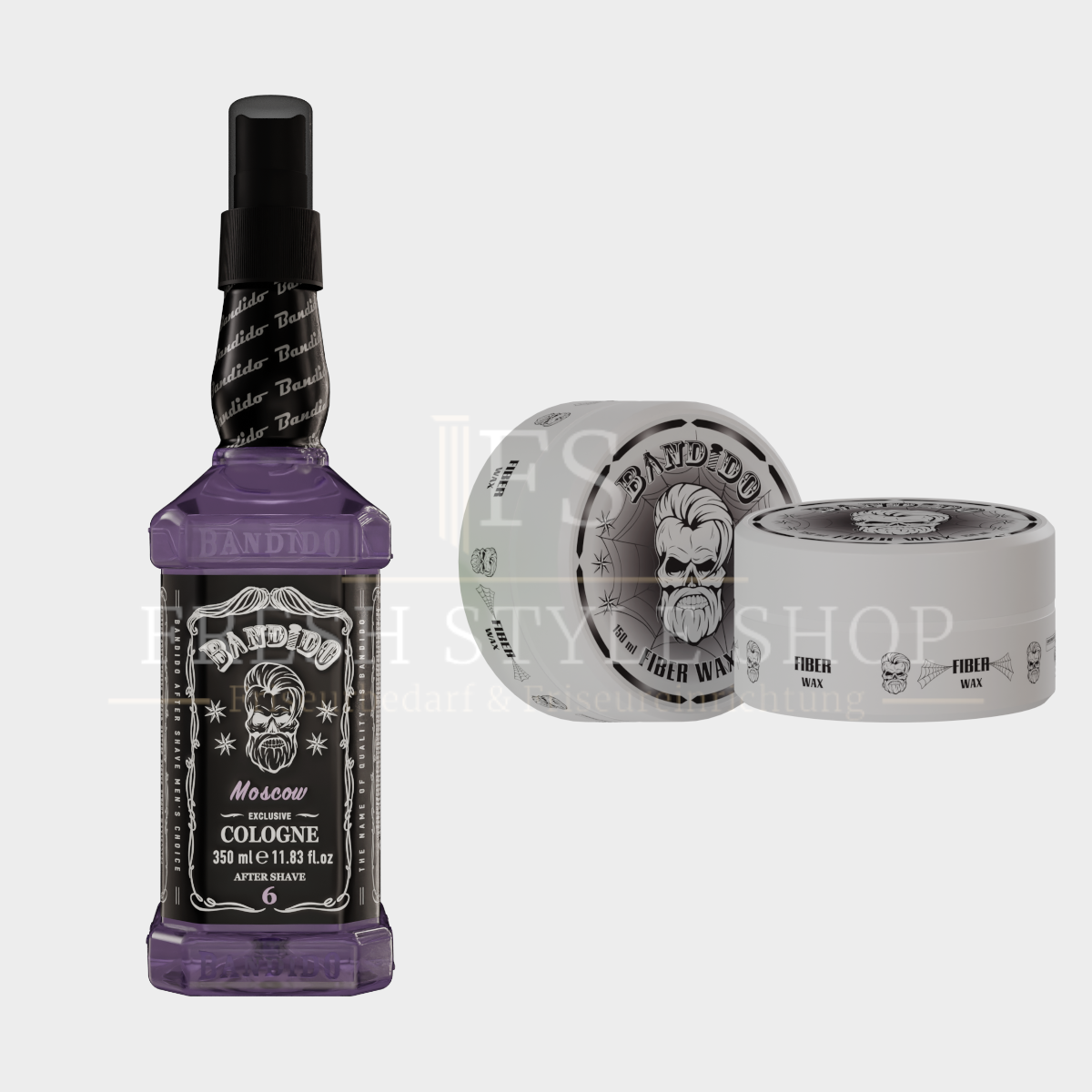 SPARSET Bandido After Shave Cologne 350ml + Aqua Haarwachs 150ml ( Sorten Auswählbar )