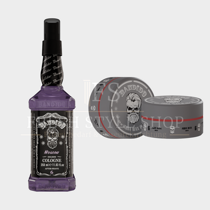 SPARSET Bandido After Shave Cologne 350ml + Aqua Haarwachs 150ml ( Sorten Auswählbar )