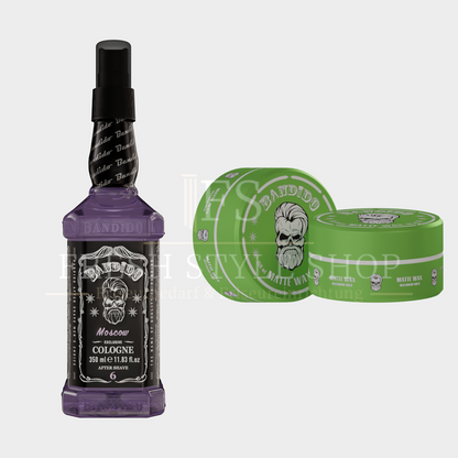 SPARSET Bandido After Shave Cologne 350ml + Aqua Haarwachs 150ml ( Sorten Auswählbar )