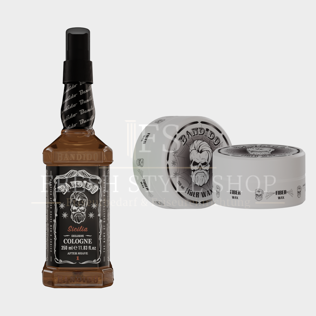 SPARSET Bandido After Shave Cologne 350ml + Aqua Haarwachs 150ml ( Sorten Auswählbar )