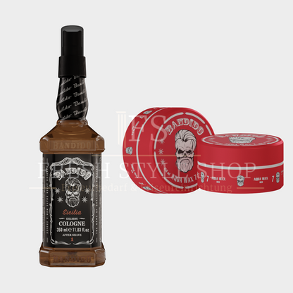 SPARSET Bandido After Shave Cologne 350ml + Aqua Haarwachs 150ml ( Sorten Auswählbar )