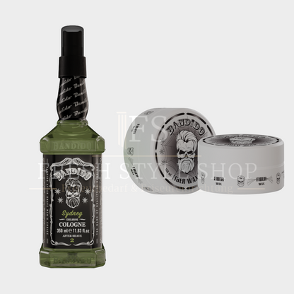 SPARSET Bandido After Shave Cologne 350ml + Aqua Haarwachs 150ml ( Sorten Auswählbar )