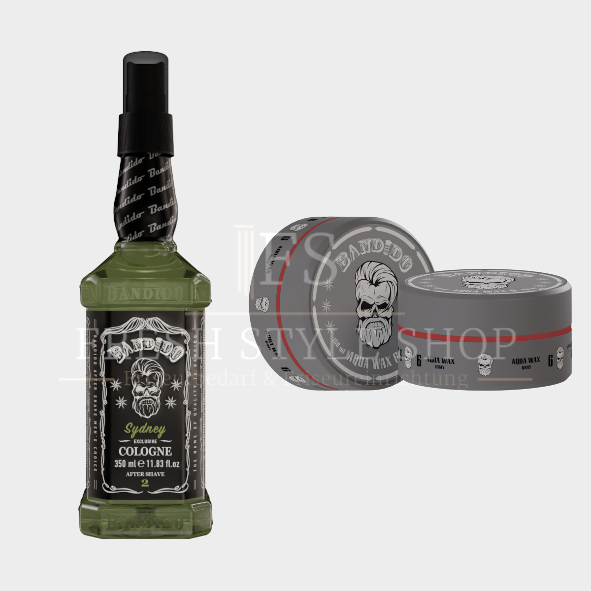 SPARSET Bandido After Shave Cologne 350ml + Aqua Haarwachs 150ml ( Sorten Auswählbar )