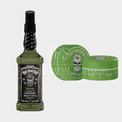SPARSET Bandido After Shave Cologne 350ml + Aqua Haarwachs 150ml ( Sorten Auswählbar )
