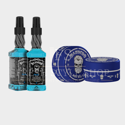 SPARSET Bandido After Shave Cologne 150ml + Aqua Haarwachs 150ml ( Sorten Auswählbar )