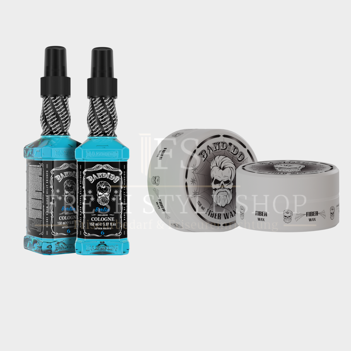 SPARSET Bandido After Shave Cologne 150ml + Aqua Haarwachs 150ml ( Sorten Auswählbar )