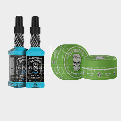 SPARSET Bandido After Shave Cologne 150ml + Aqua Haarwachs 150ml ( Sorten Auswählbar )