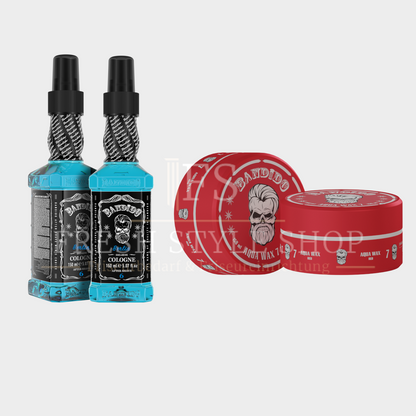 SPARSET Bandido After Shave Cologne 150ml + Aqua Haarwachs 150ml ( Sorten Auswählbar )