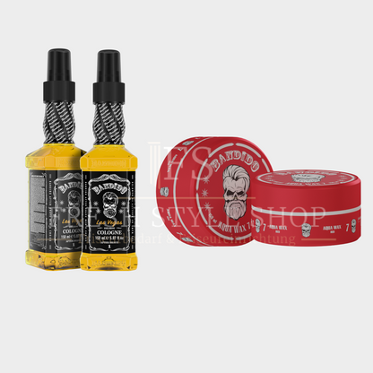 SPARSET Bandido After Shave Cologne 150ml + Aqua Haarwachs 150ml ( Sorten Auswählbar )